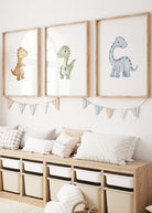 all-groups 3 søde dinosaur plakater