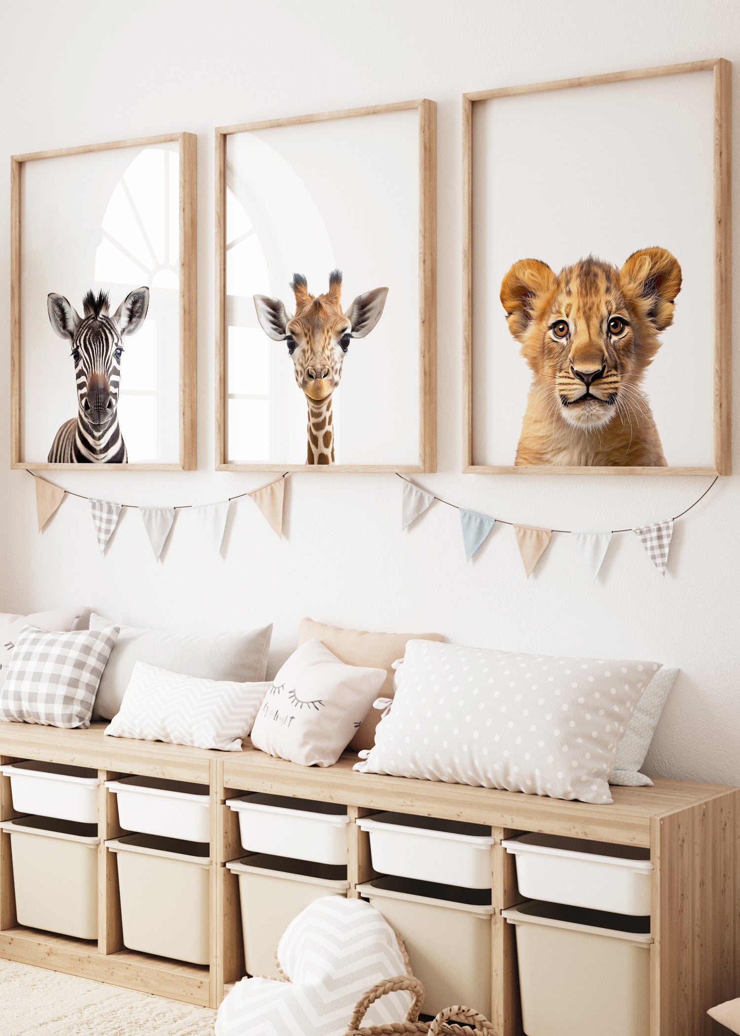 all-groups 3 søde safaridyr plakater