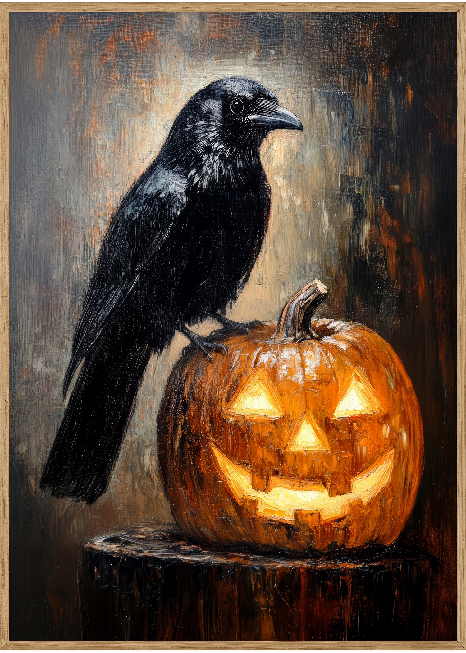 Krage Halloween plakat