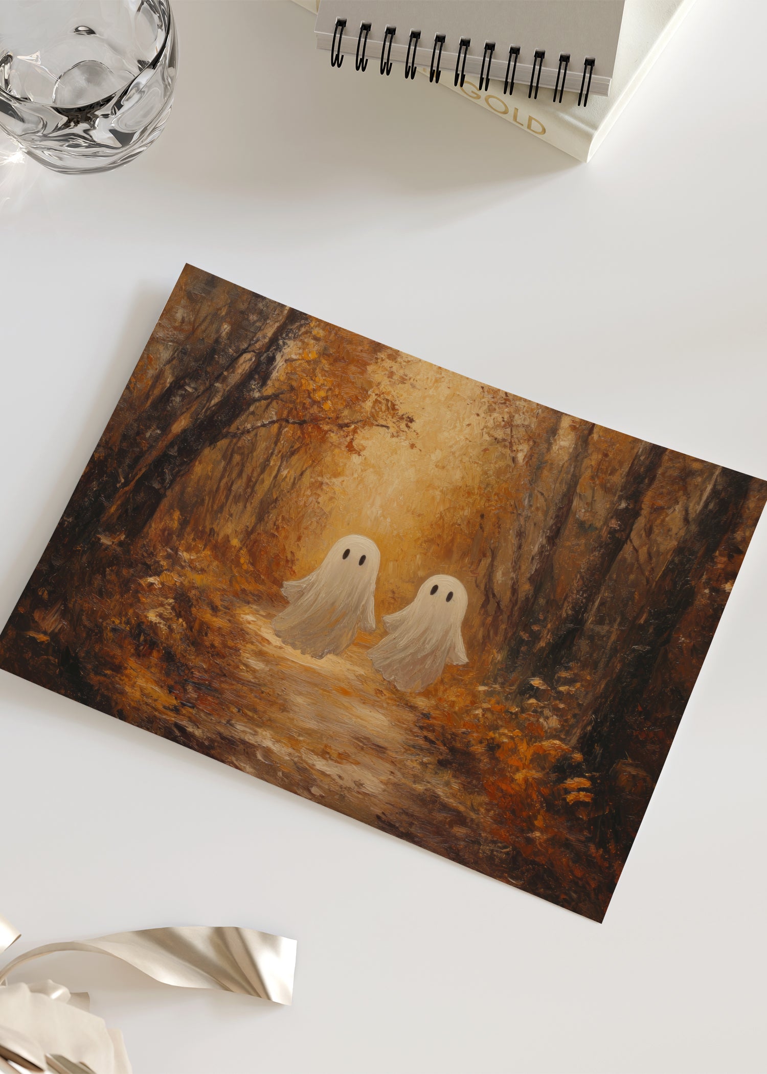 all-groups efterårslandskab med spøgelser