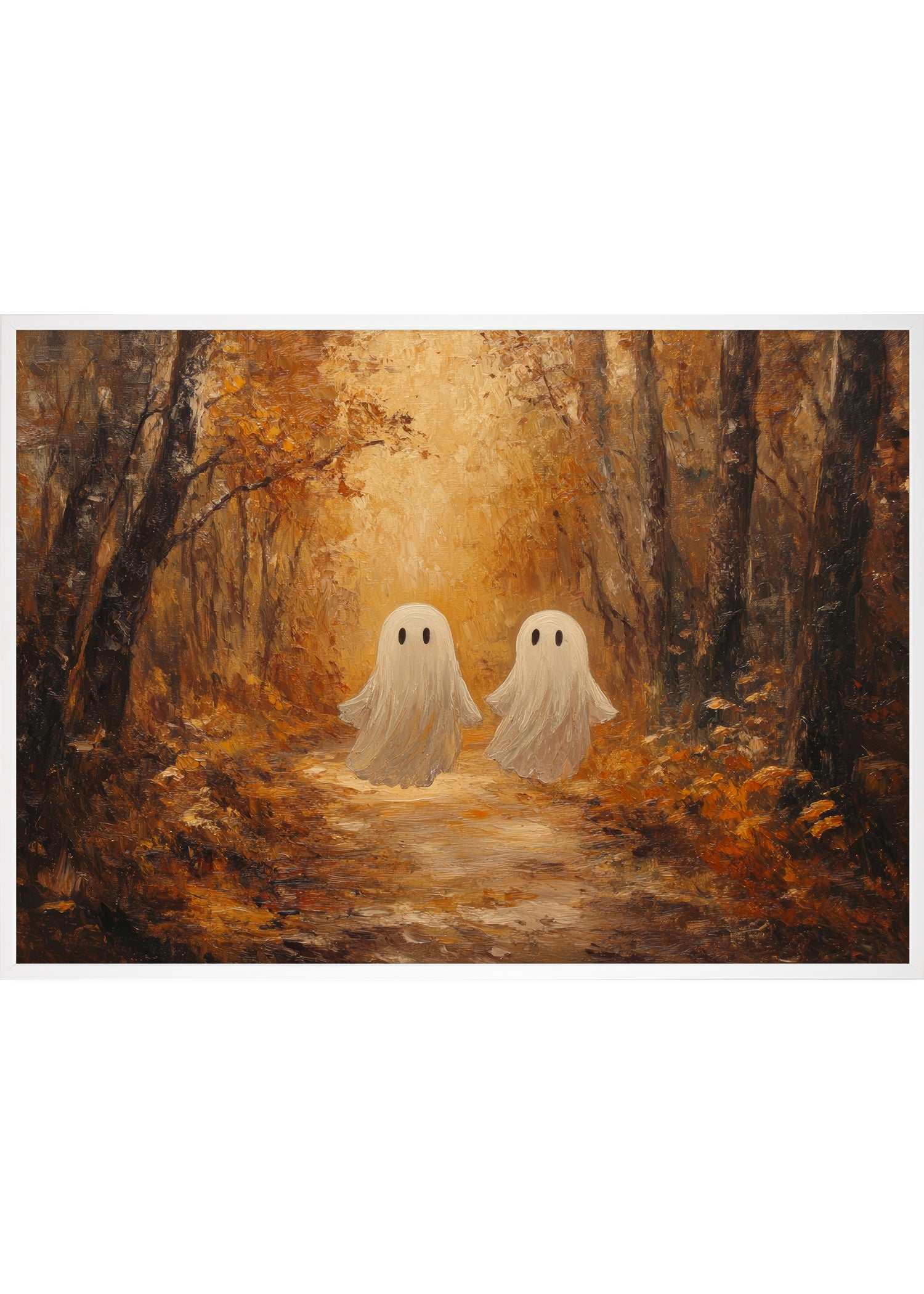 efterårslandskab plakat