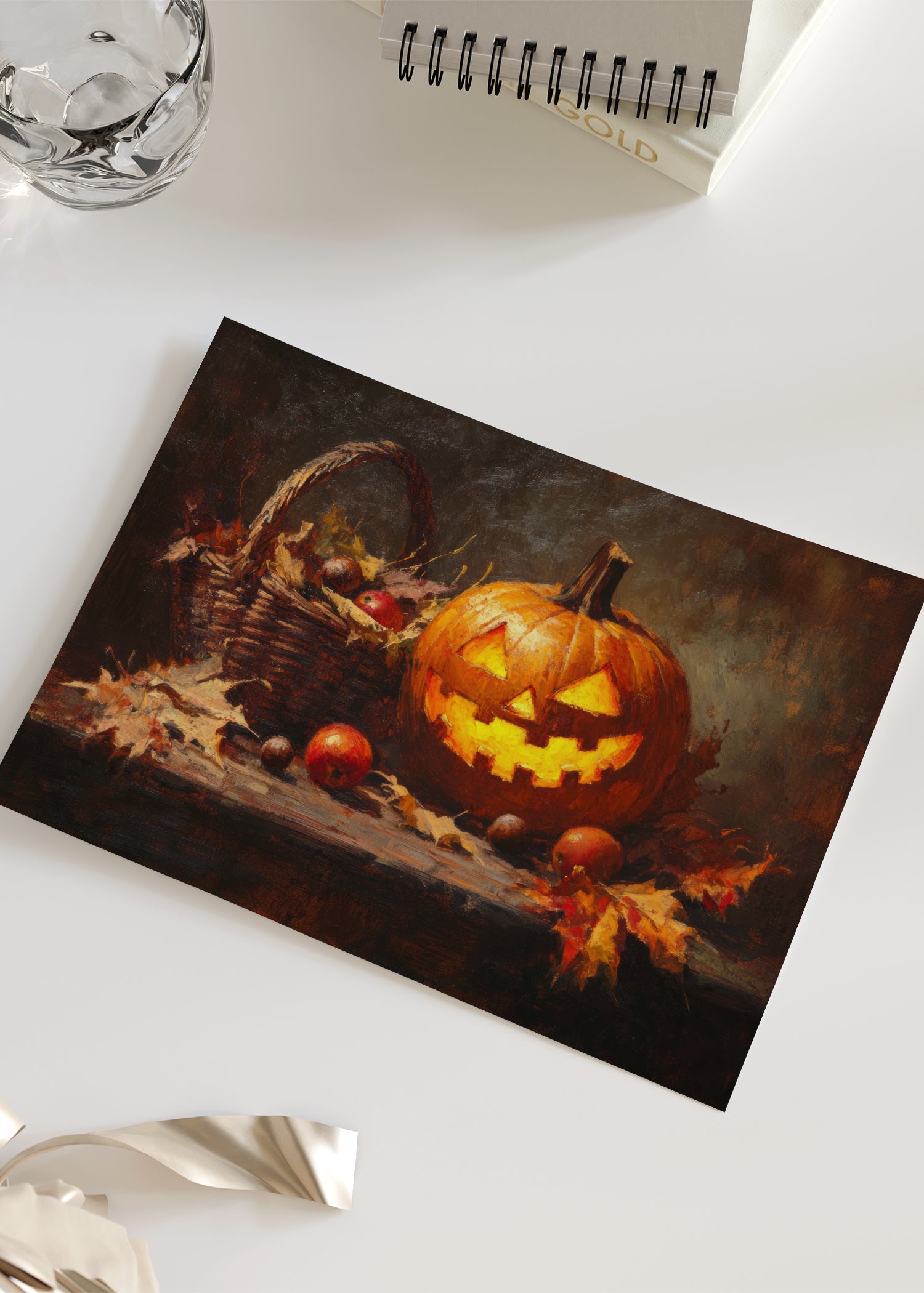 all-groups græskar stilleben plakat