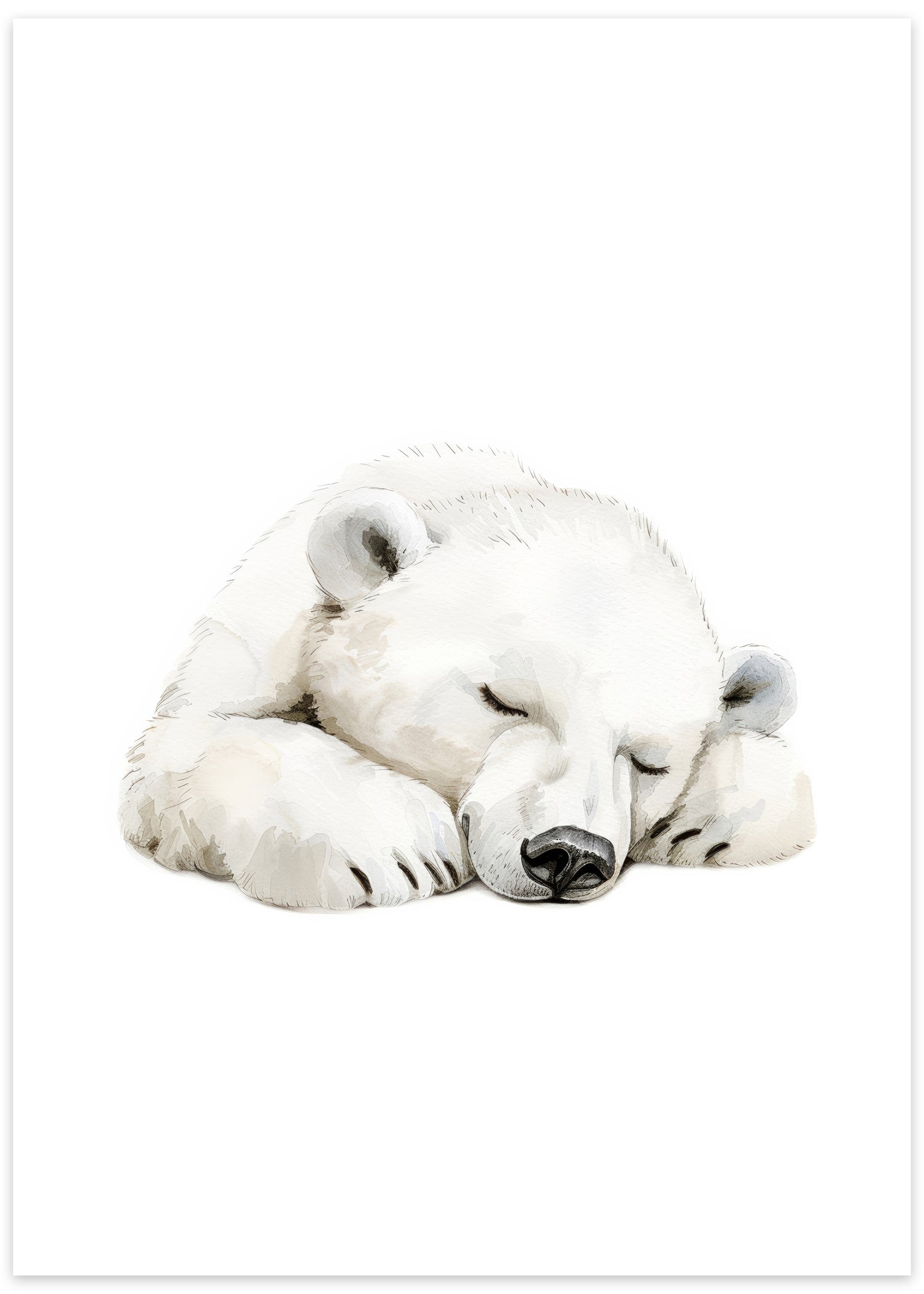 isbjørn plakat