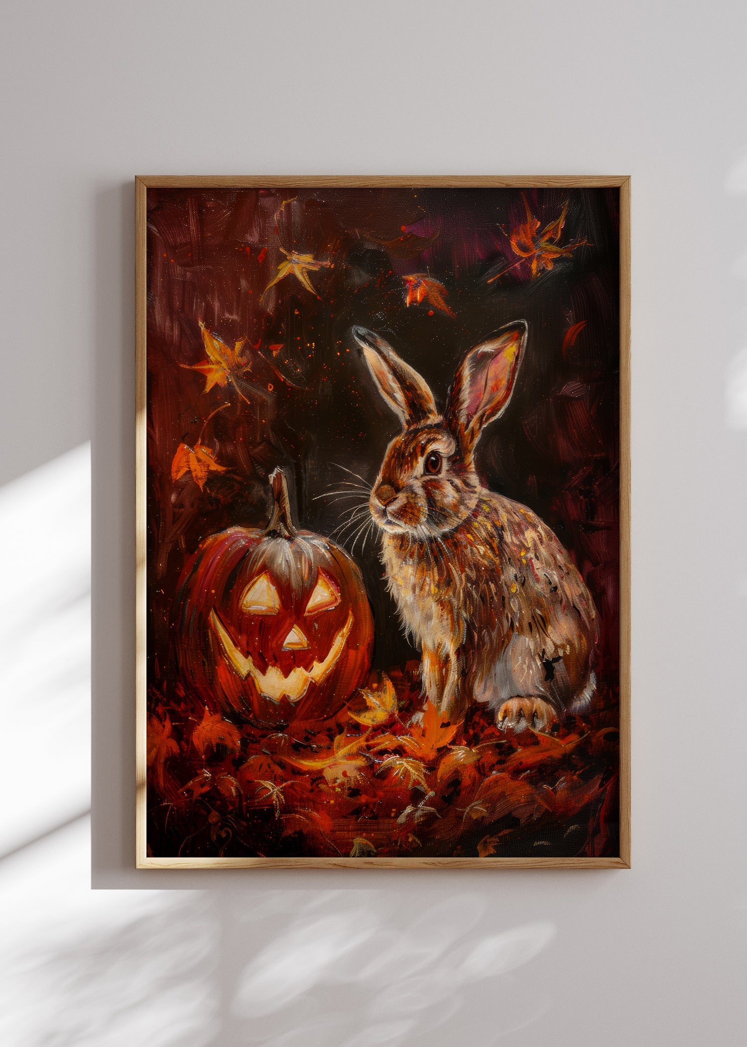 all-groups kanin halloween plakat
