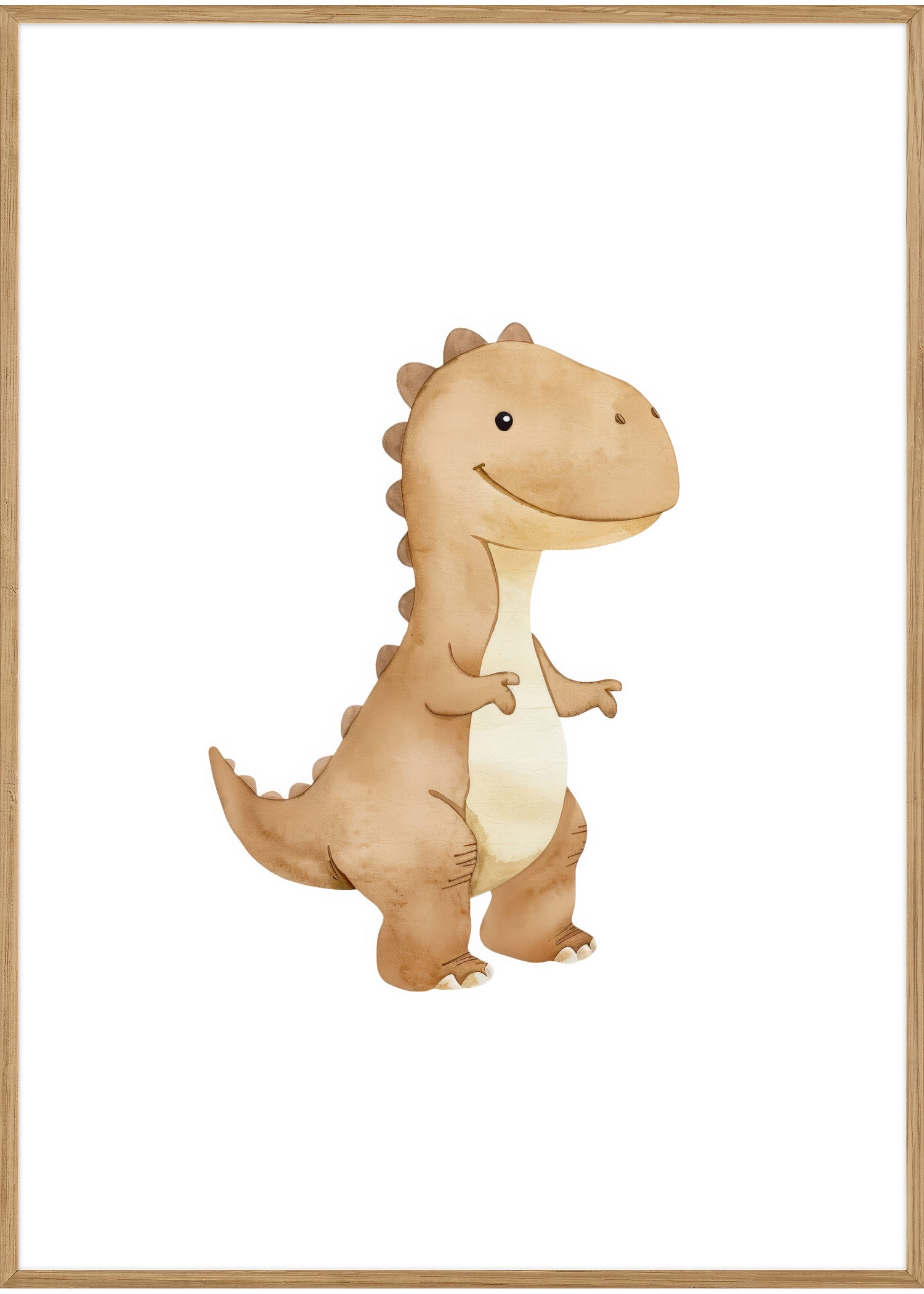 nuttet dinosaur plakat