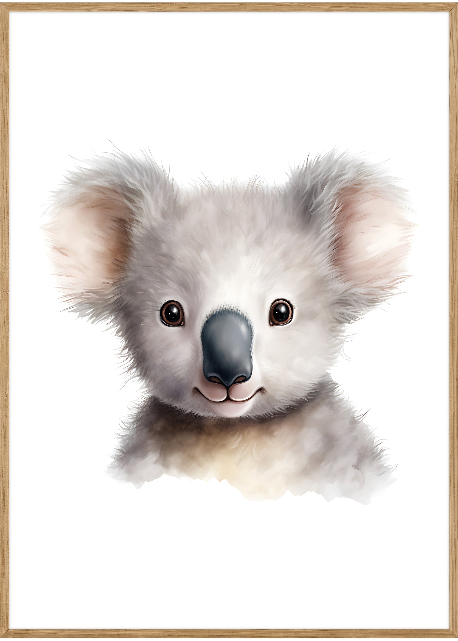 nuttet koala plakat