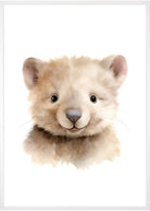 nuttet wombat plakat