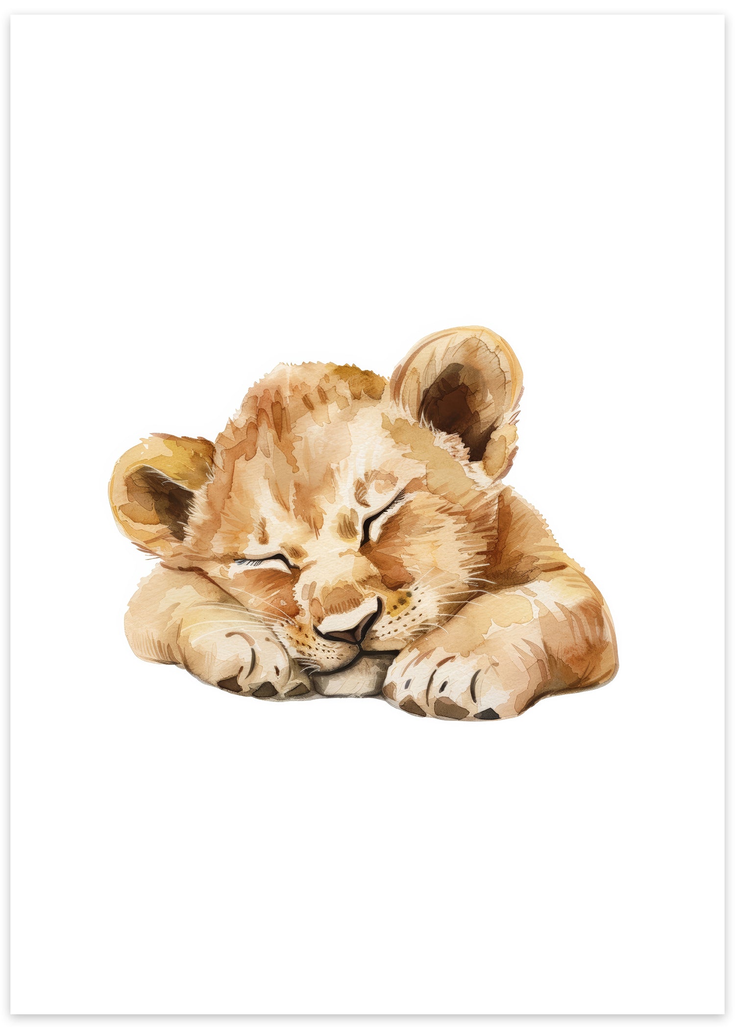plakat løve