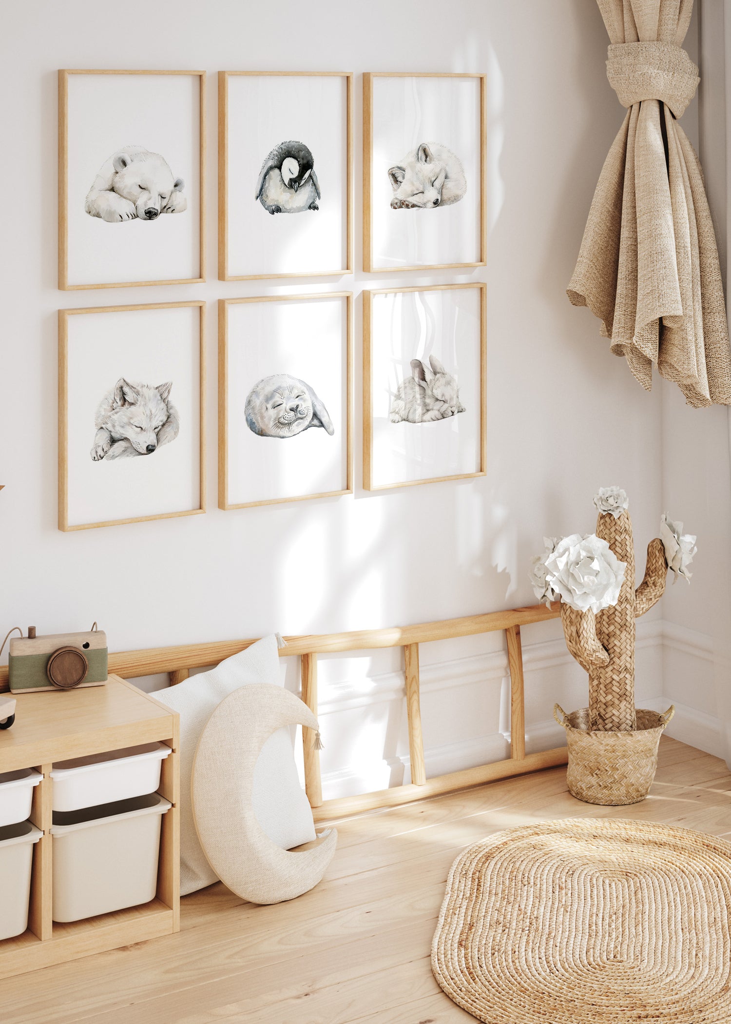 all-groups plakat med arktiske dyr