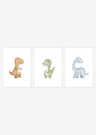 plakat med dinosaurere-børneværelset