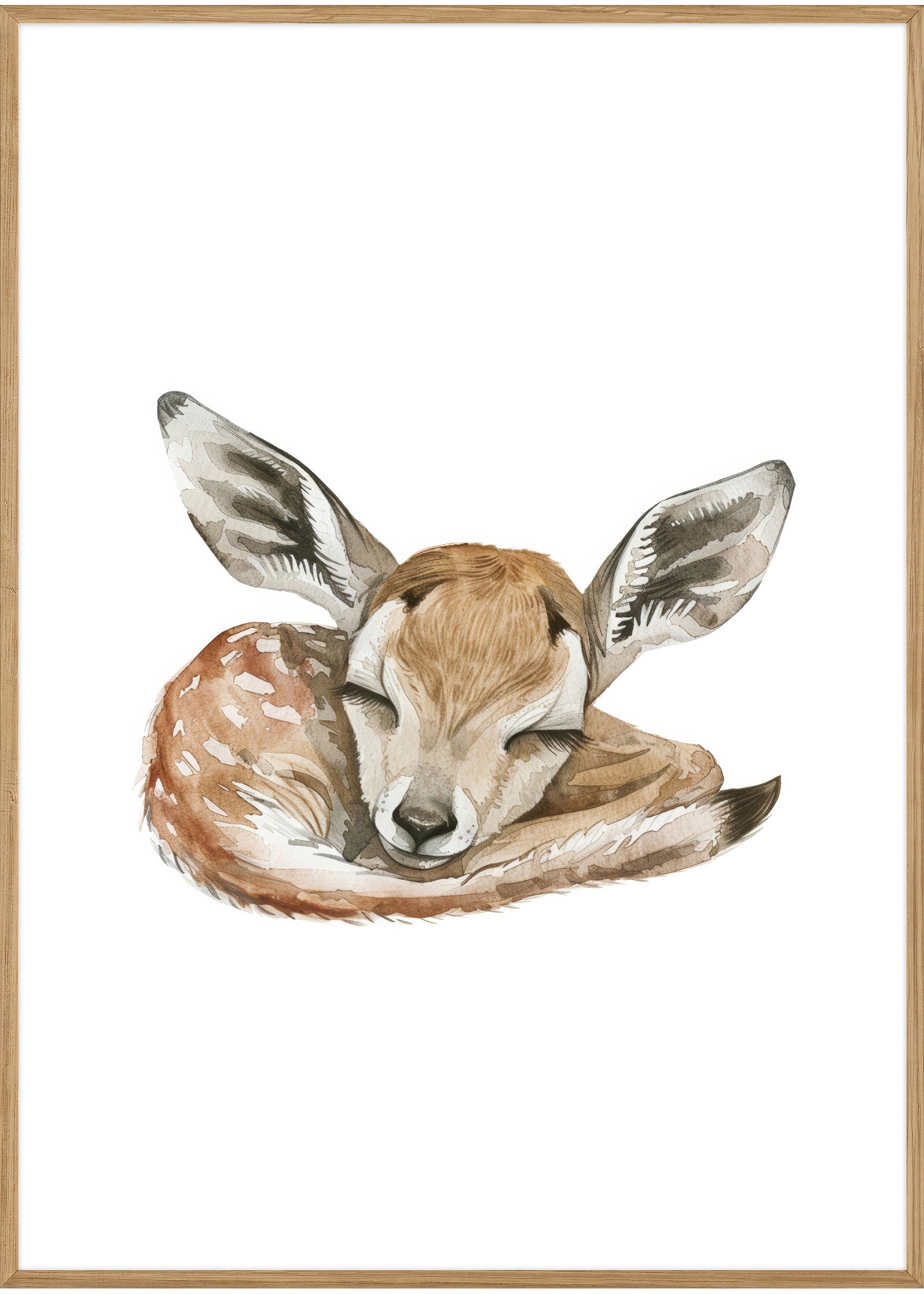 plakat med gazelle