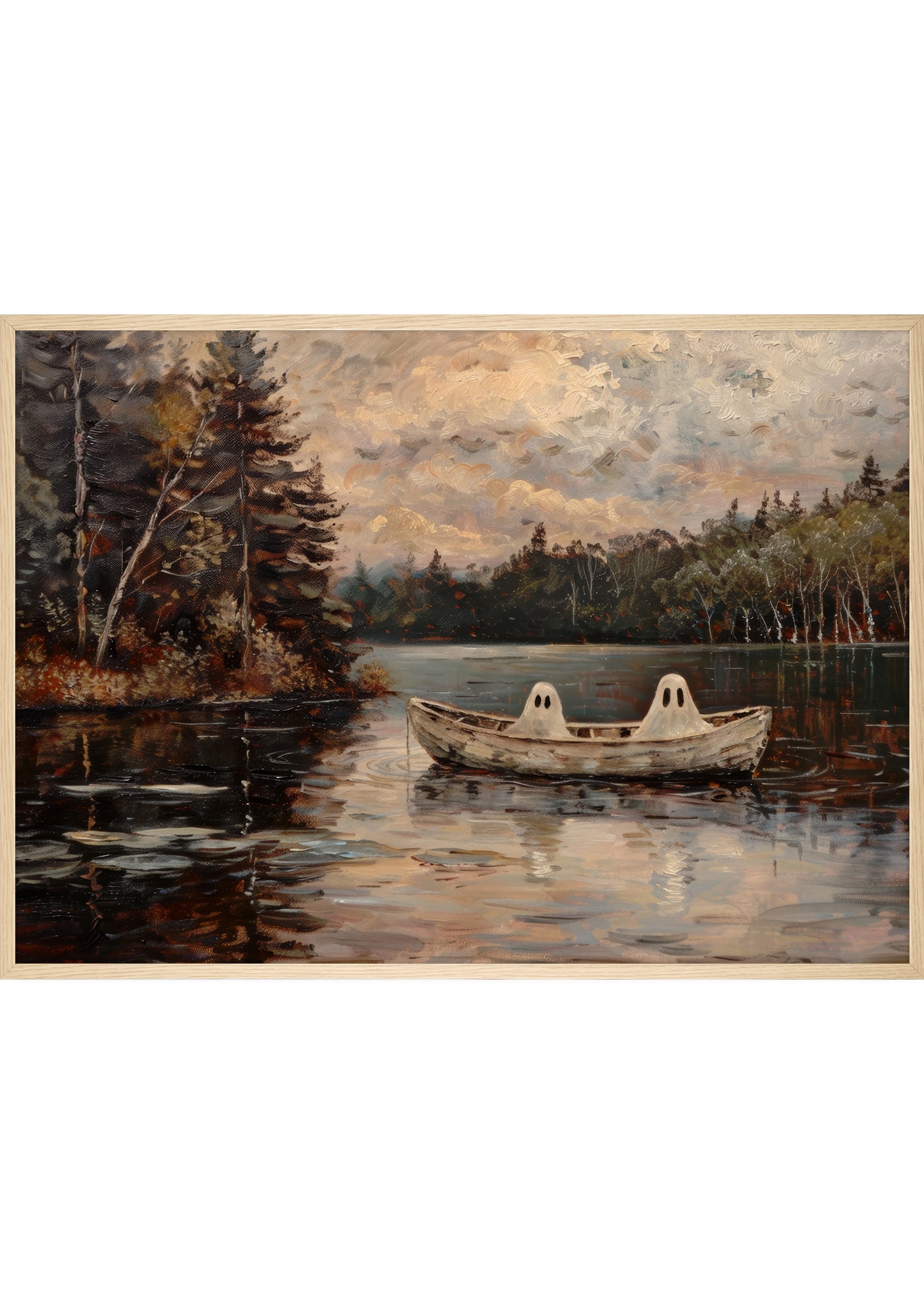 plakat med spøgelse