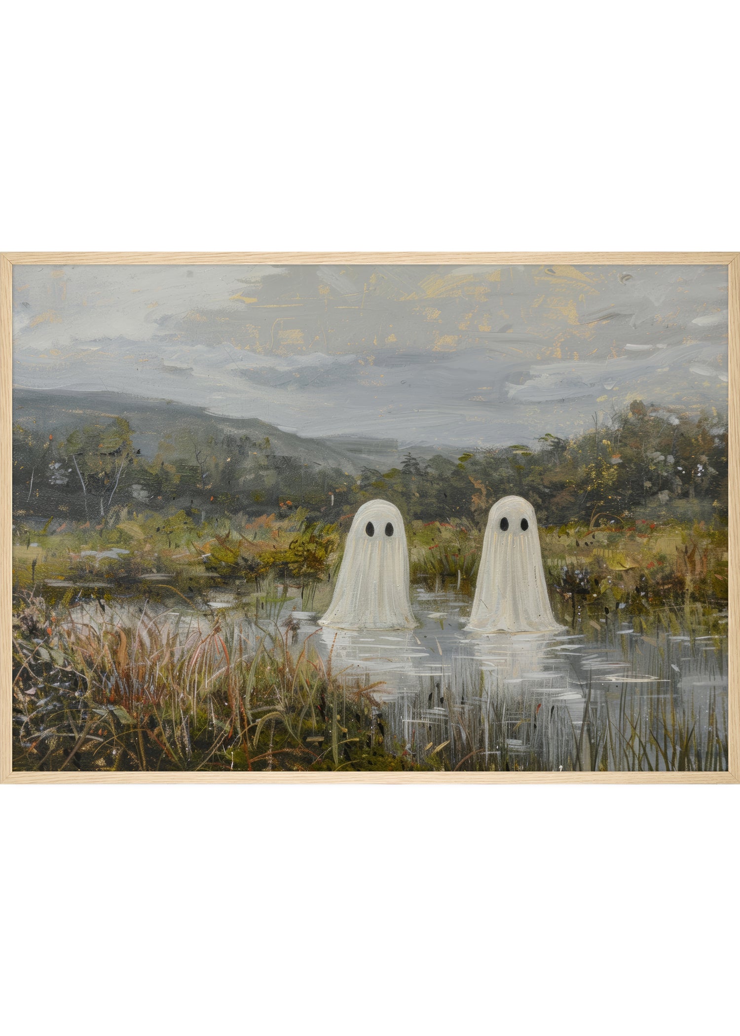 plakat med spøgelser