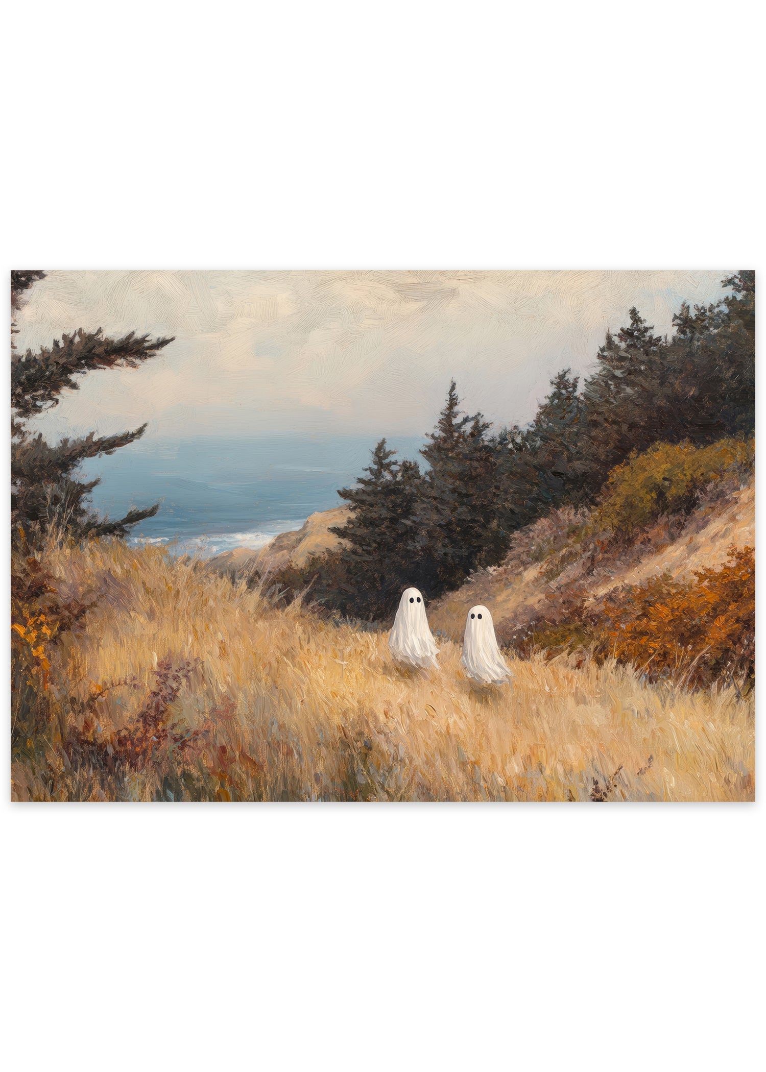 plakat med spøgelser