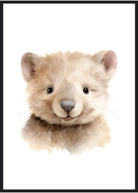 plakat med wombat