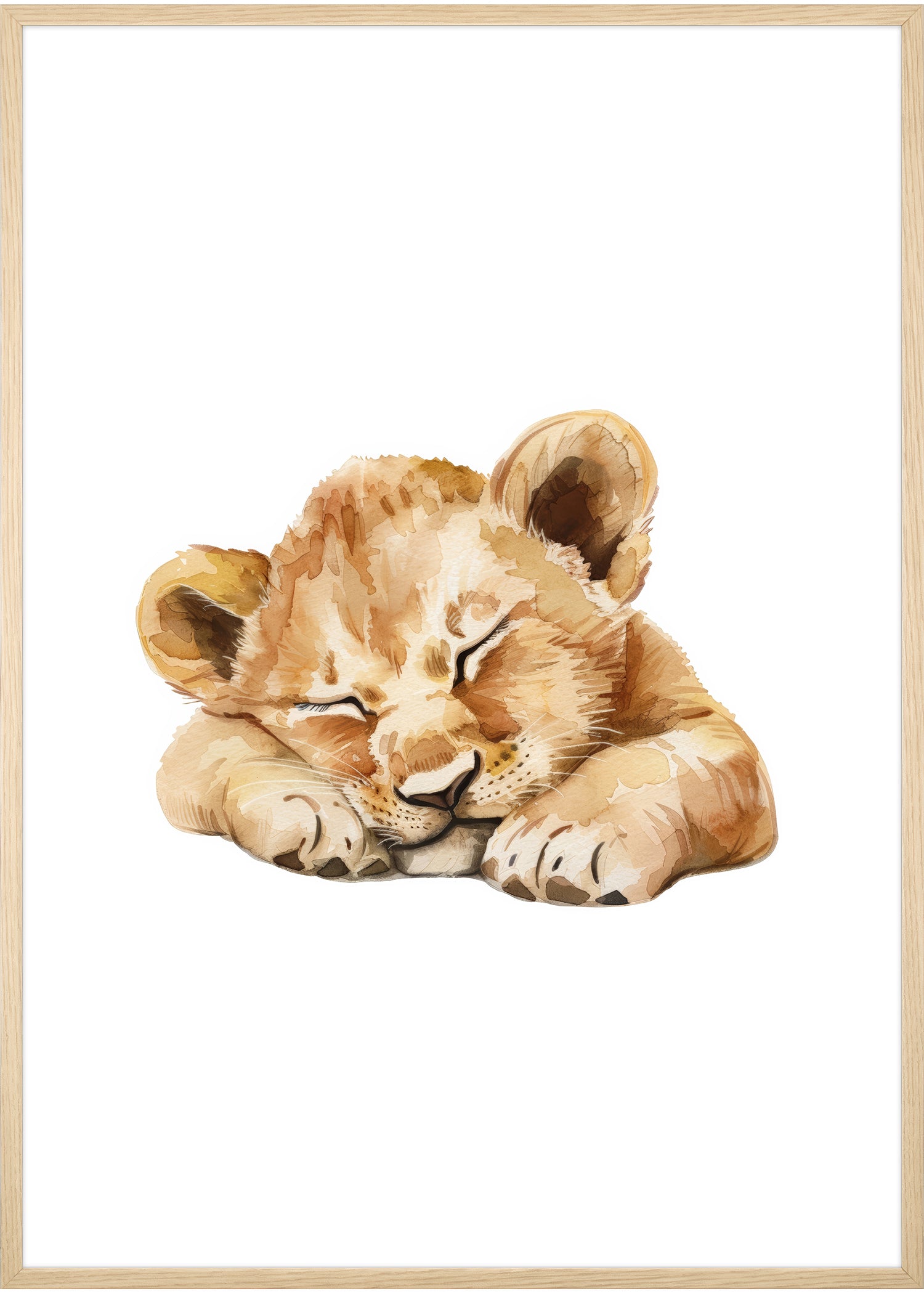 safari dyr plakat