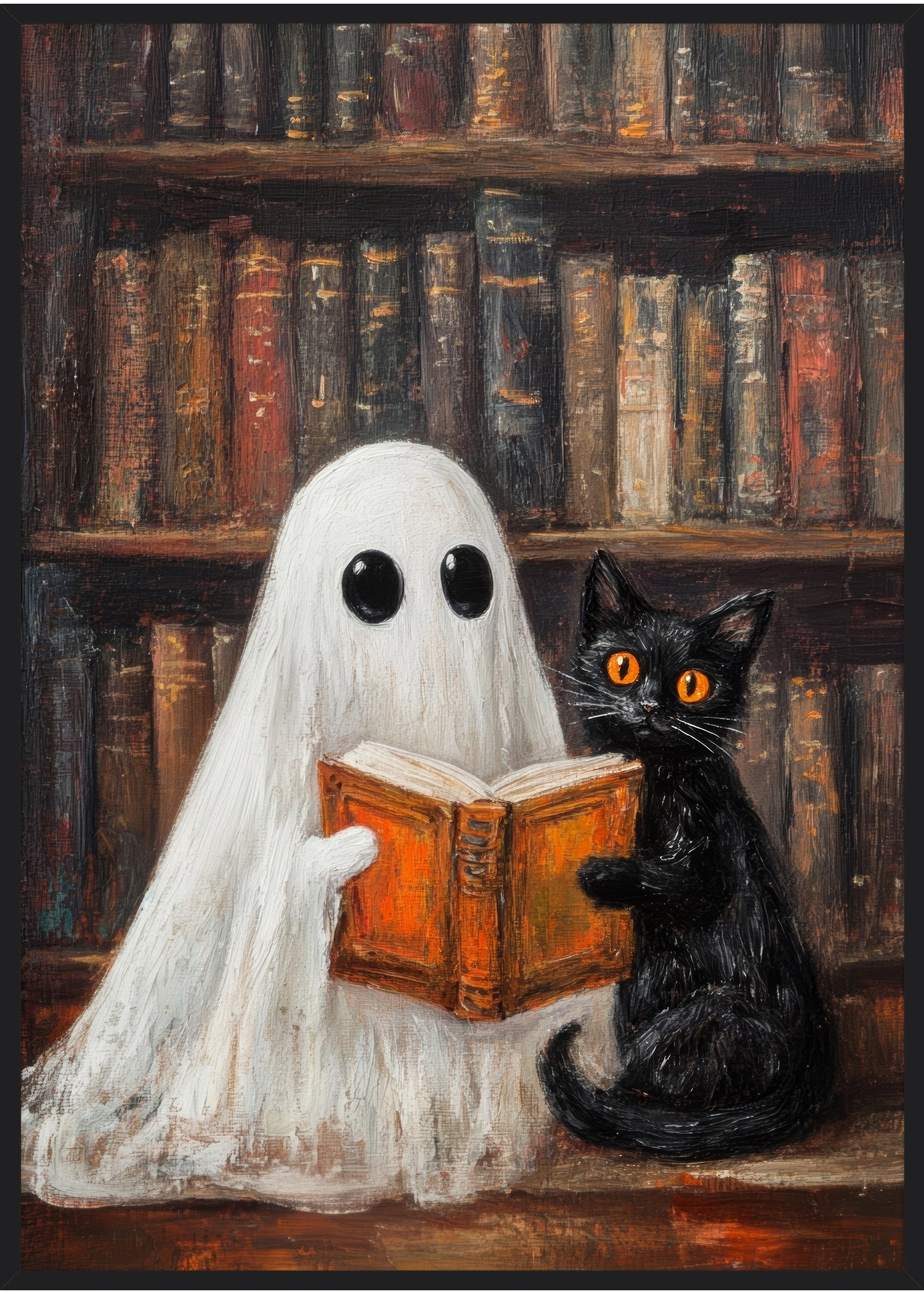 sjov halloween plakat