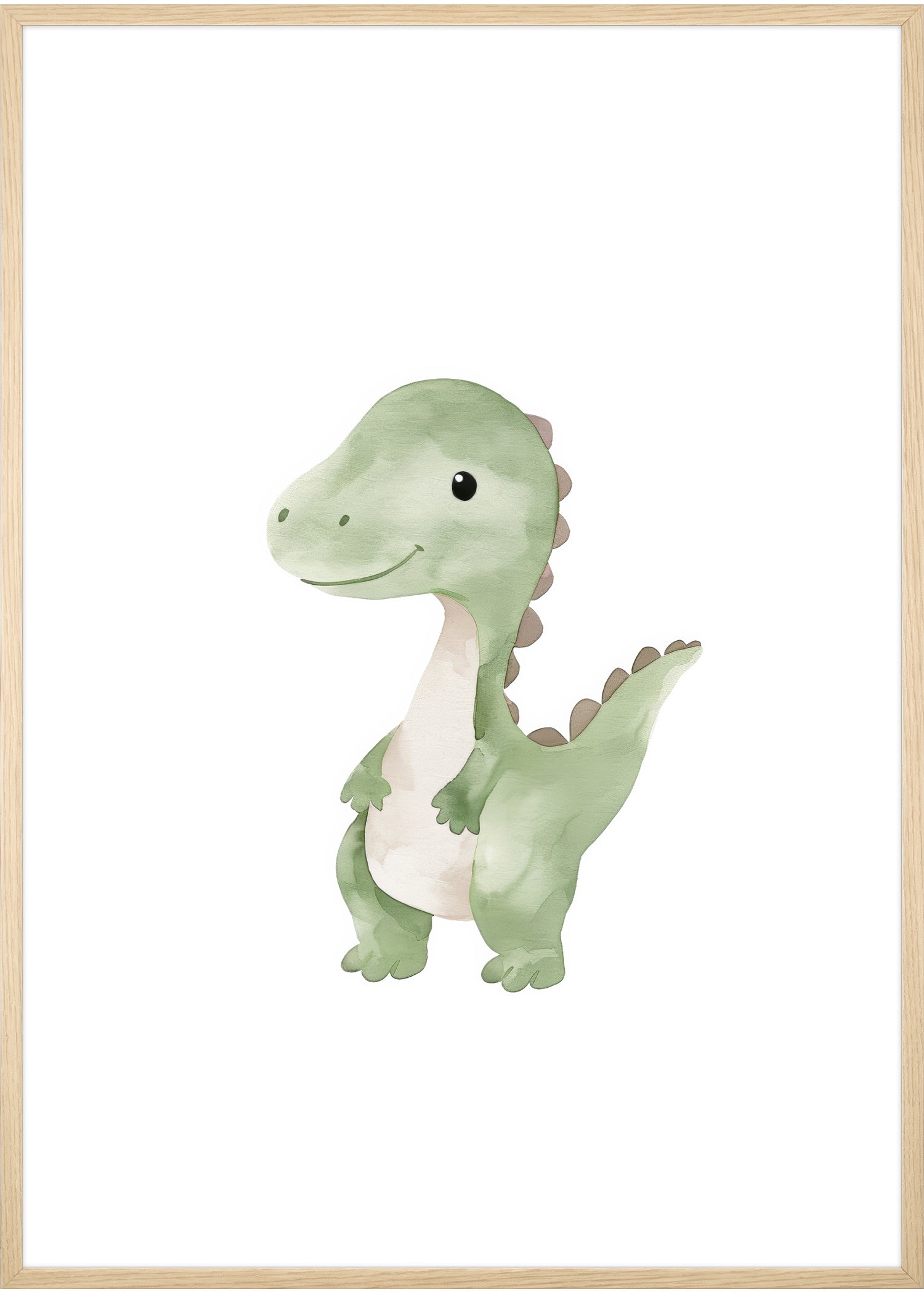 sød dino plakat