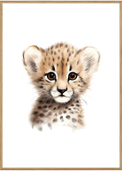 sød gepard plakat