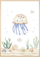 sød jellyfisk plakat