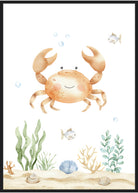 sød krabbe plakat