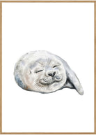 sovende sæl plakat