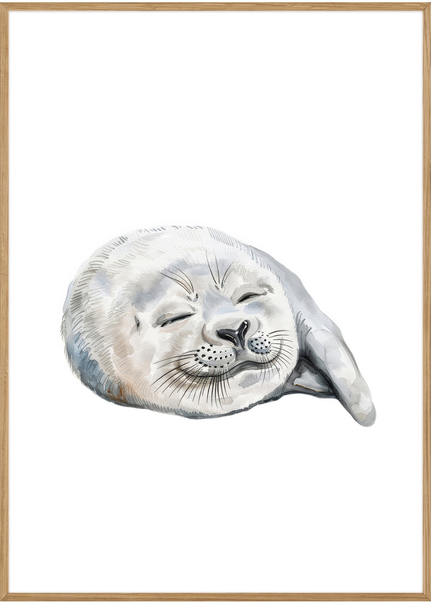 sovende sæl plakat