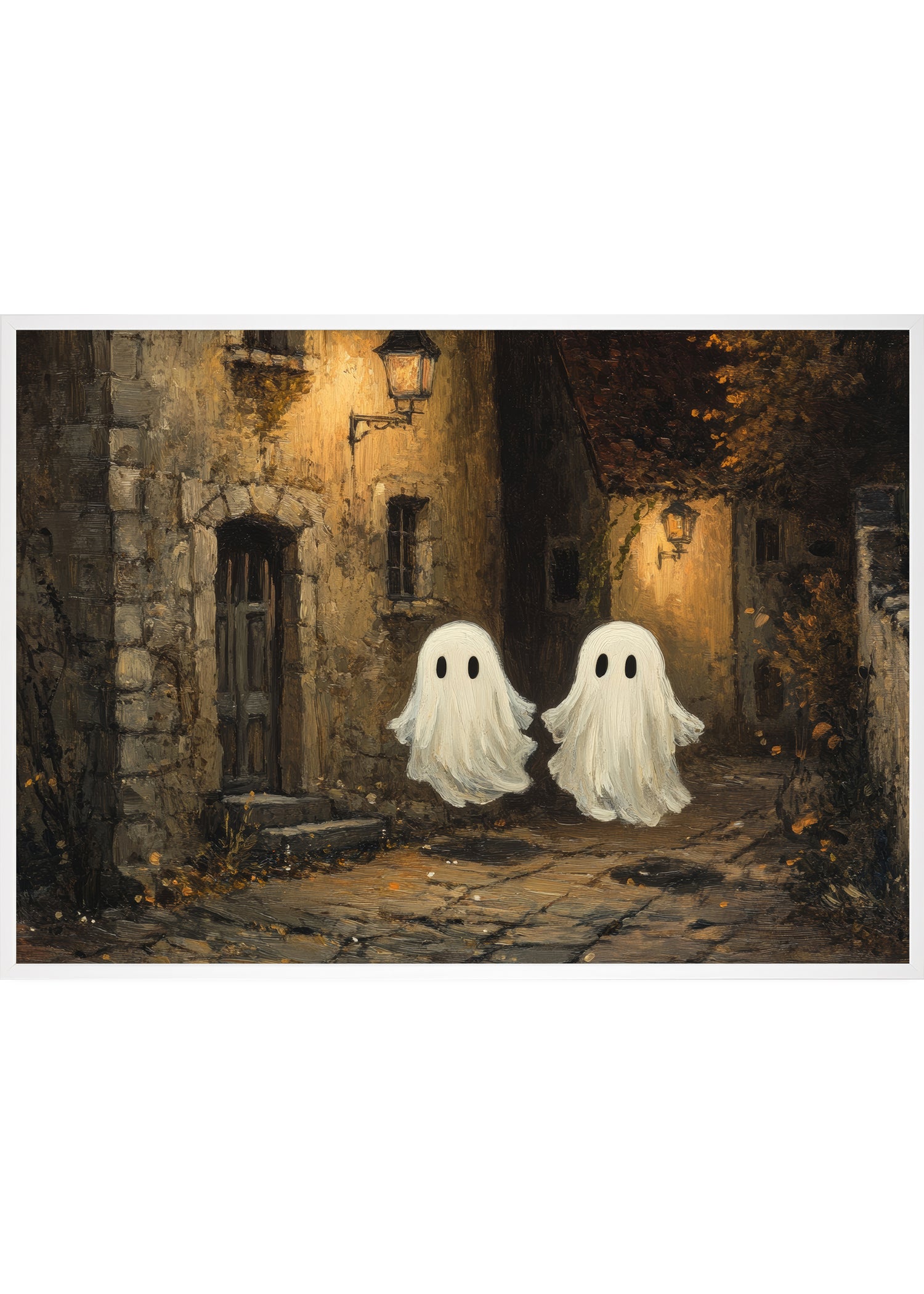 spøgelse plakat til halloween