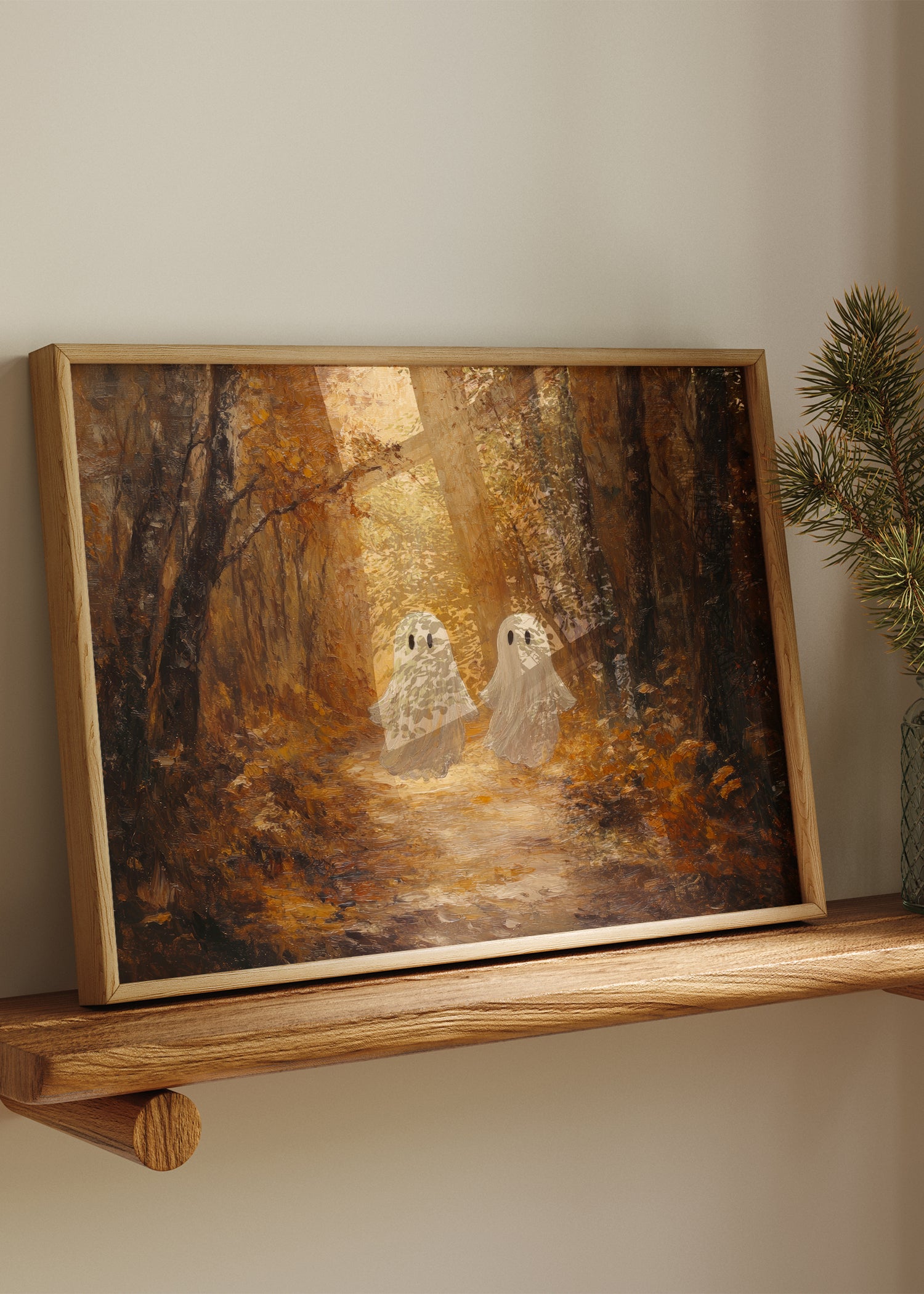 all-groups spøgelser i efterårsskov