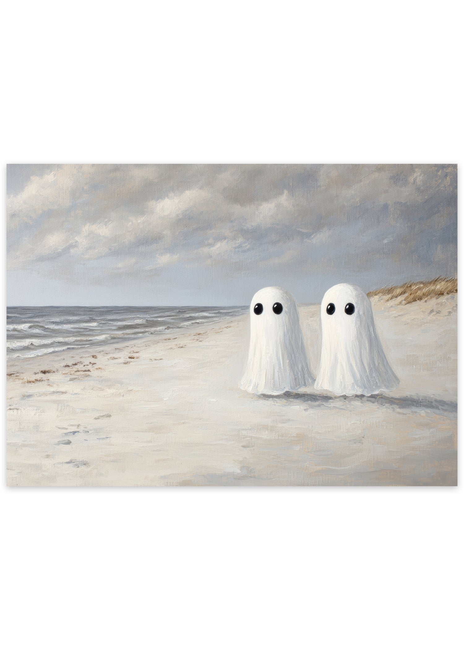 spøgelser i landskab plakat