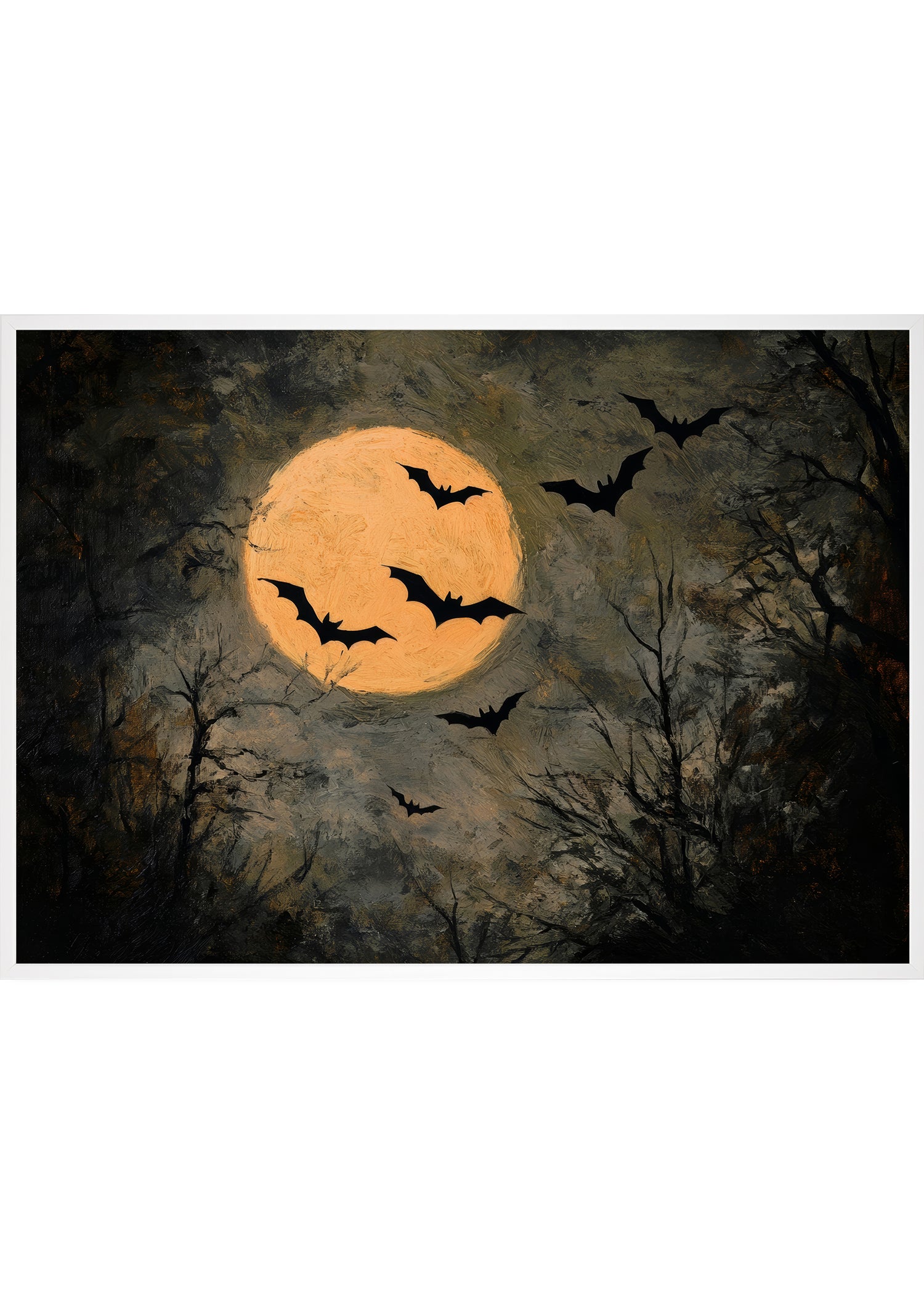 spooky season plakat til Halloween