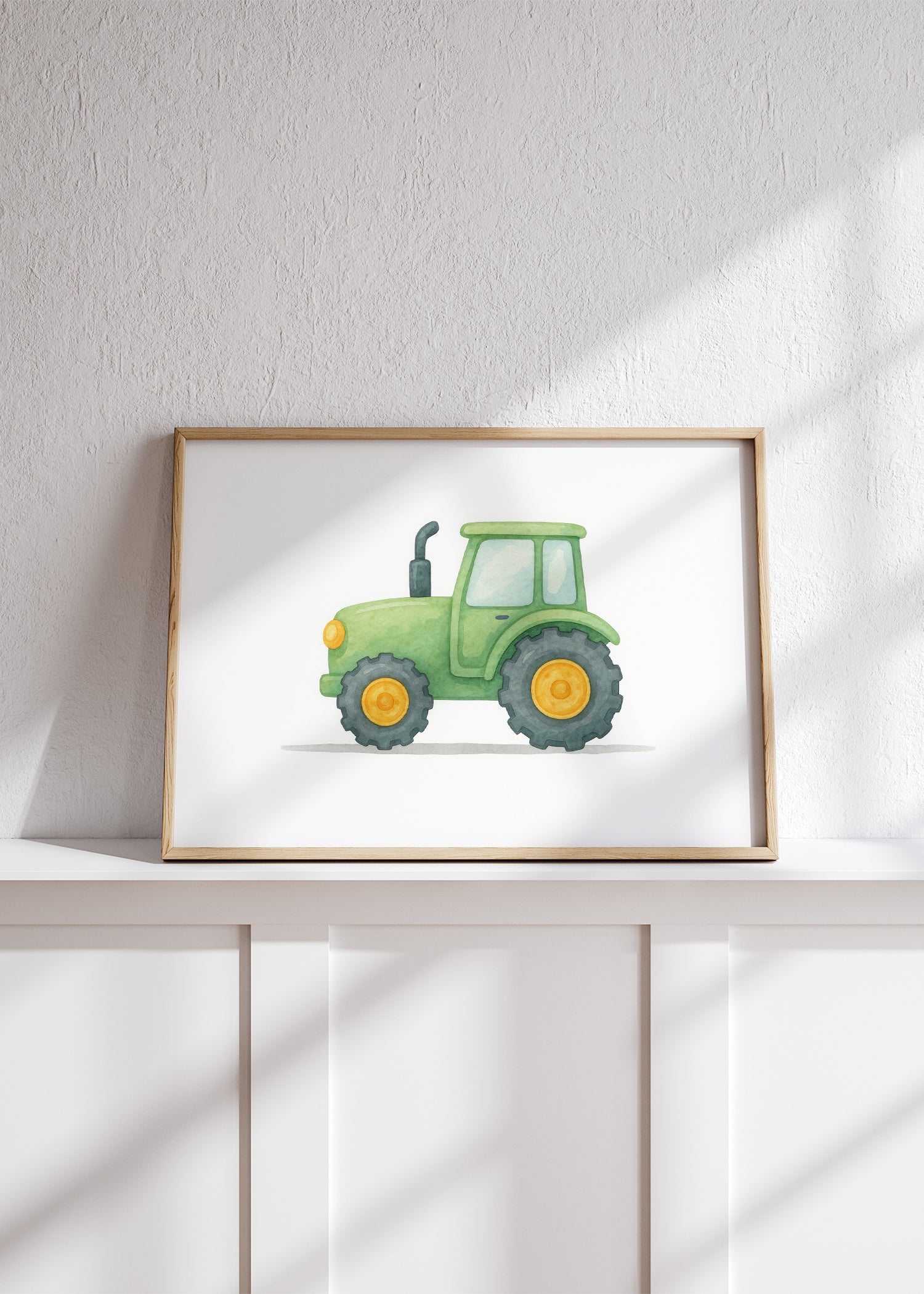 all-groups traktor plakat for børn