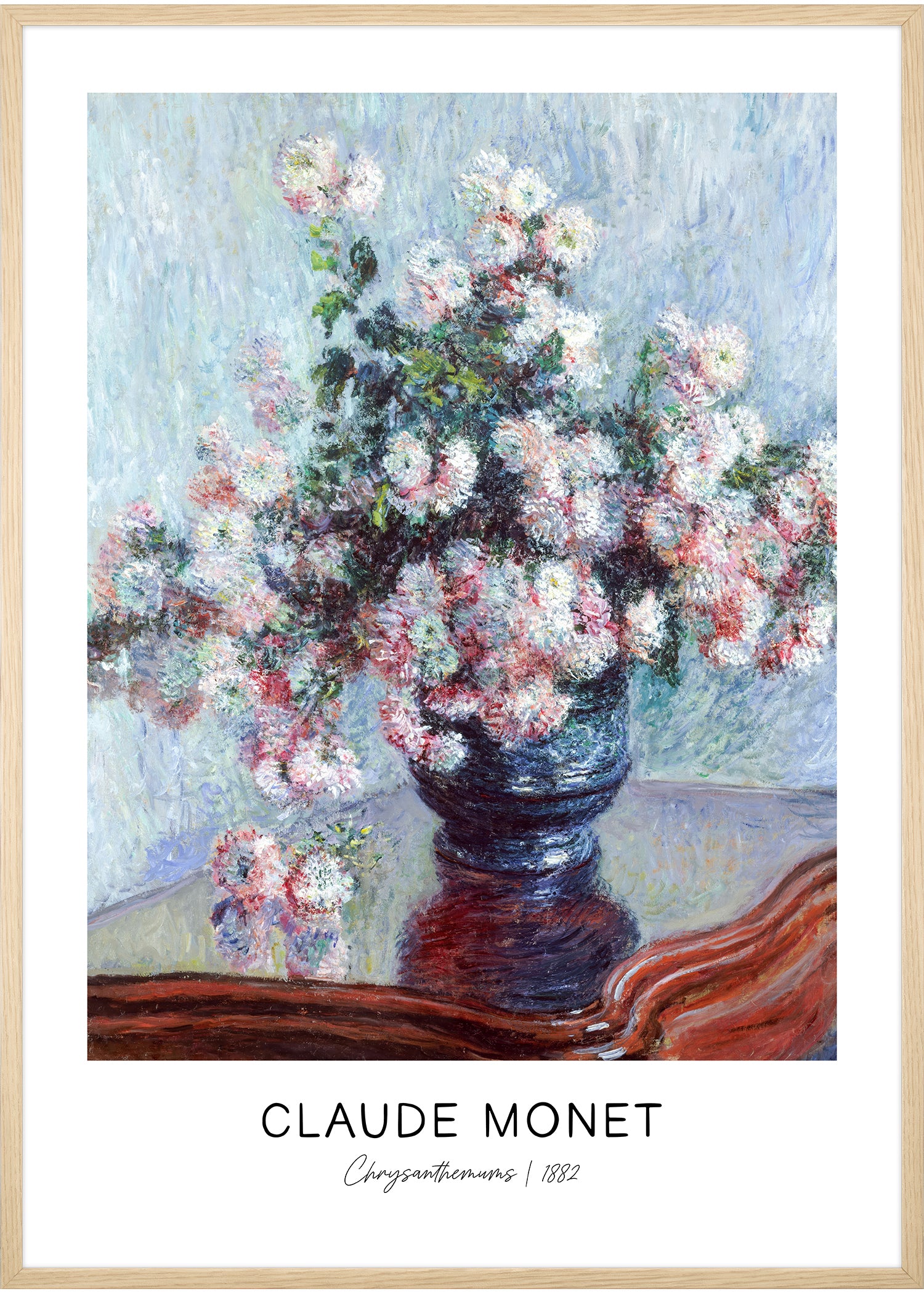 Claude Monet kunstplakat