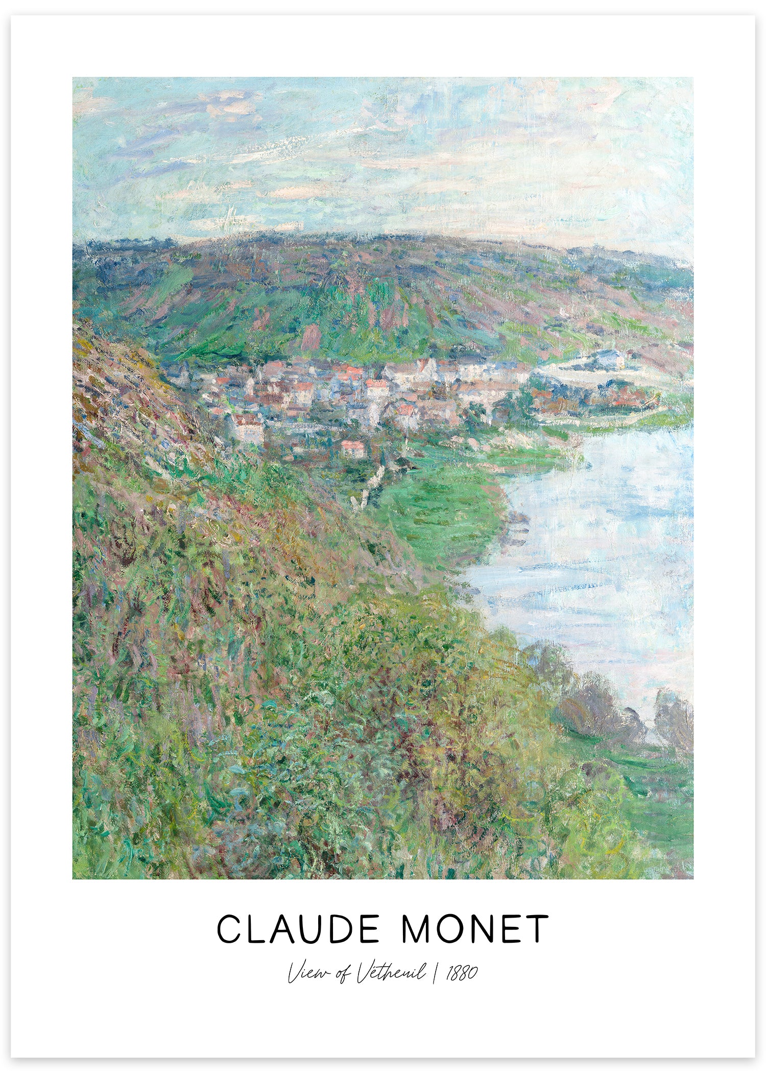 Claude Monet kunstplakat