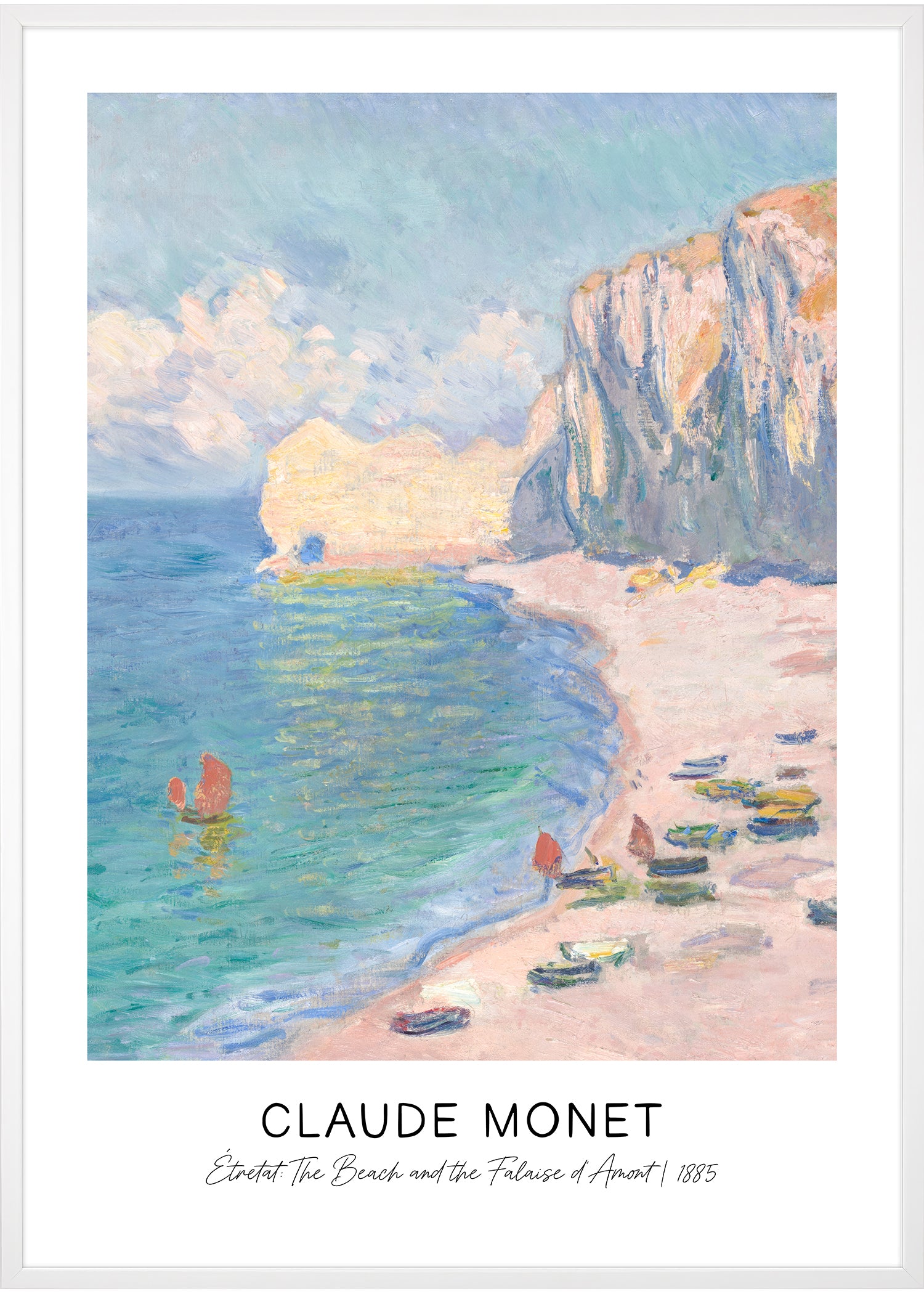 Étretat plakat