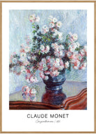 Monet blomsterplakat