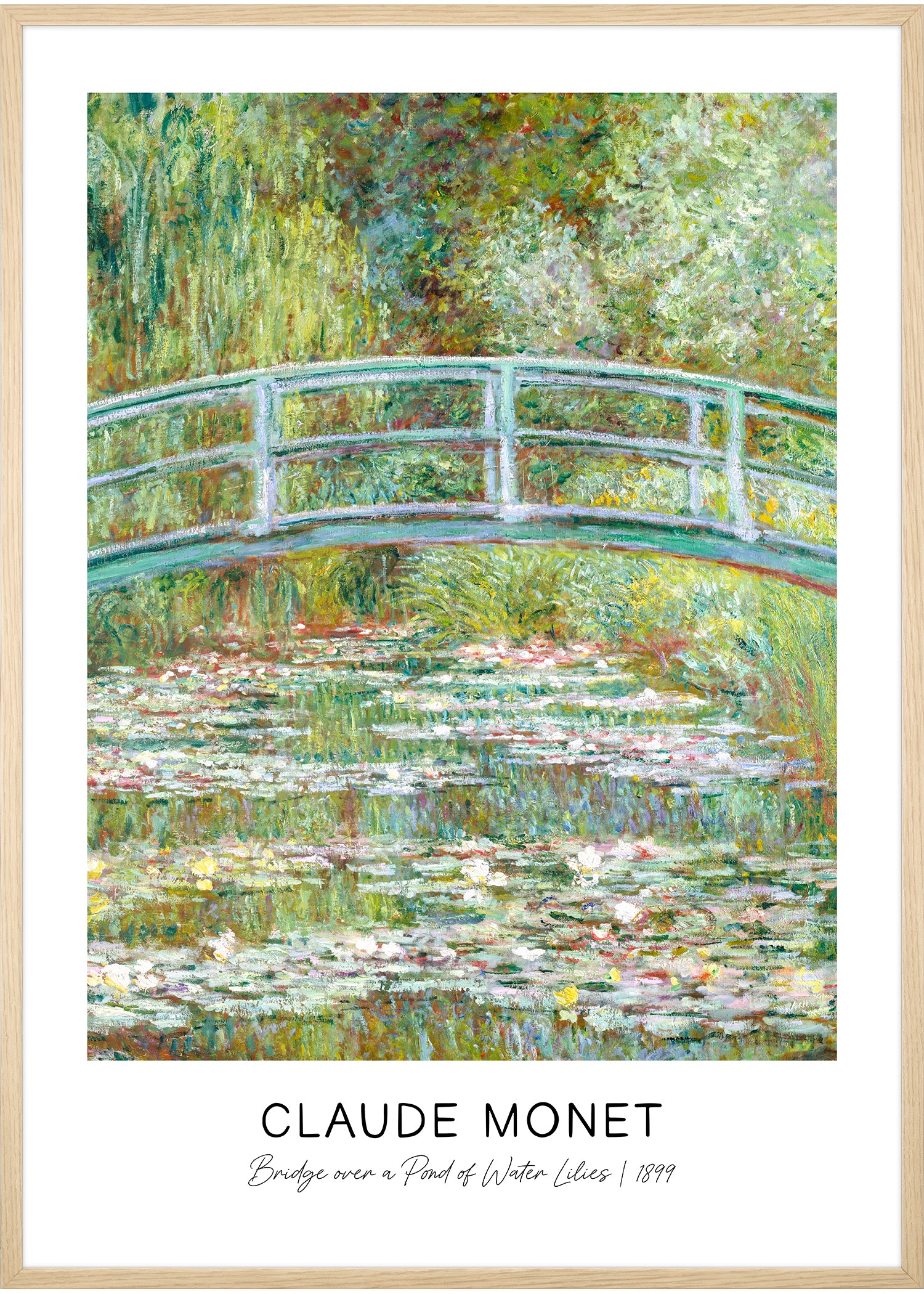 Monet maleri plakat