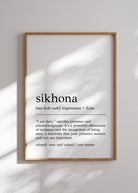 all-groups Sikhona Definition Plakat