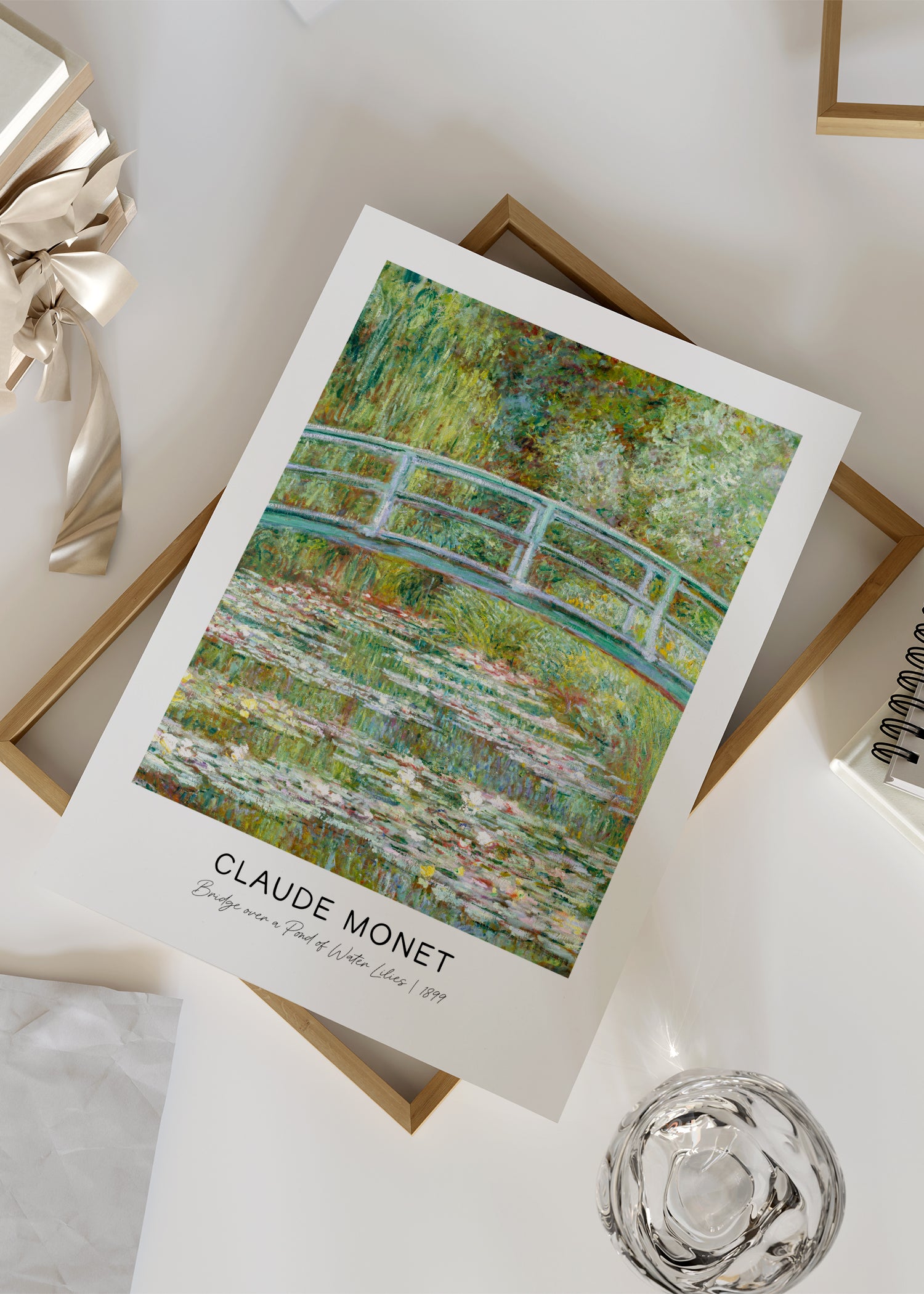 all-groups claude monet garden plakat