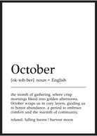 oktober definition