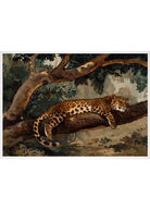 plakat leopard