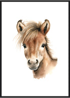 plakat med pony