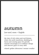  text poster autumn