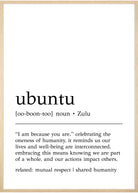 ubuntu tekstplakat